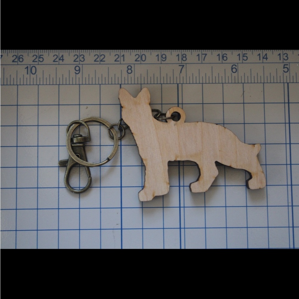 Leopard Print Cat Keychain - Picture 3 of 5